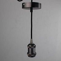 Светильник подвесной Feron LH128 230V E27 Чёрный картинка 